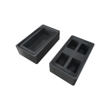 High Purity Customized Graphite Ingot mold for Gold Silver Sintering